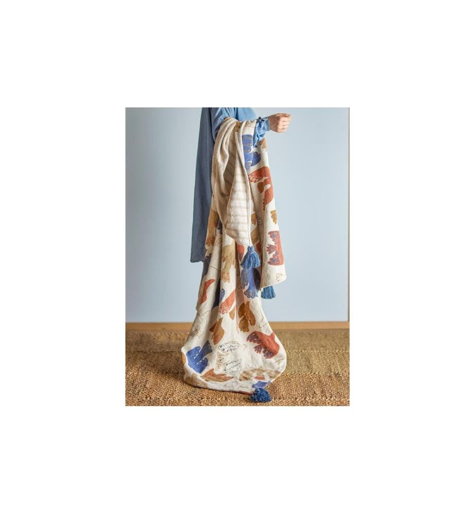 Bloomingville Blanket Anniversary 160 x 130 cm, Multicolor