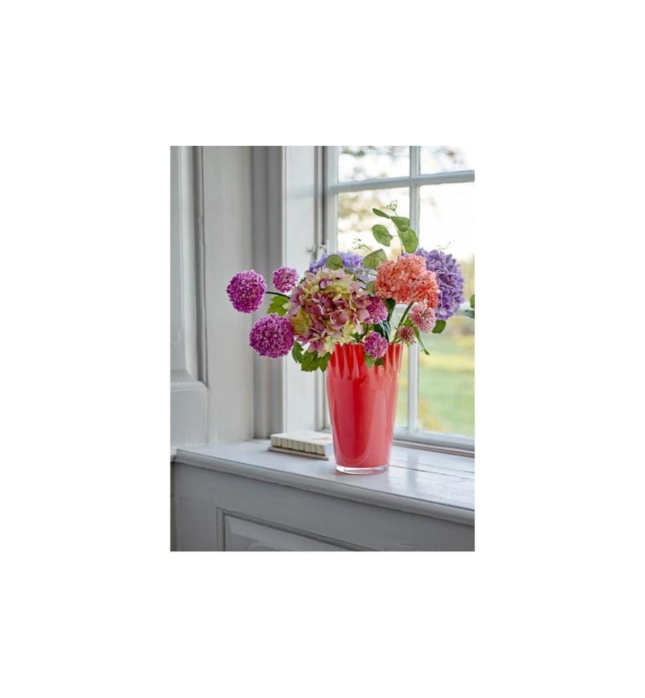 Bloomingville Fleur Artificielle Edge, Violet / Rose, 80 cm