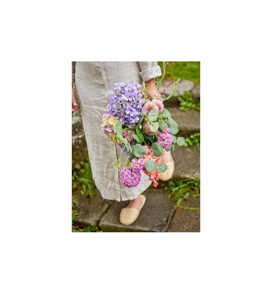 Bloomingville Fleur Artificielle Edge, Violet / Rose, 80 cm