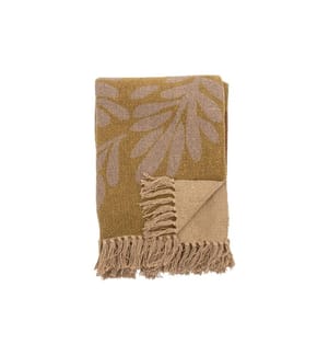 Couverture Bloomingville Lark 130 x 160 cm, Jaune