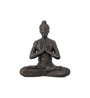 Bloomingville Figurine décorative Miiral assise, 13.7 cm