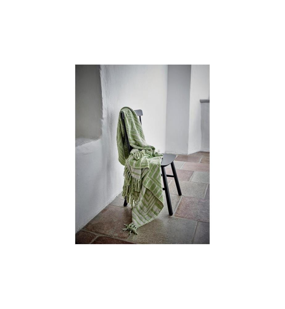Bloomingville Couvre-lit Velva, 155 x 130 cm, Vert