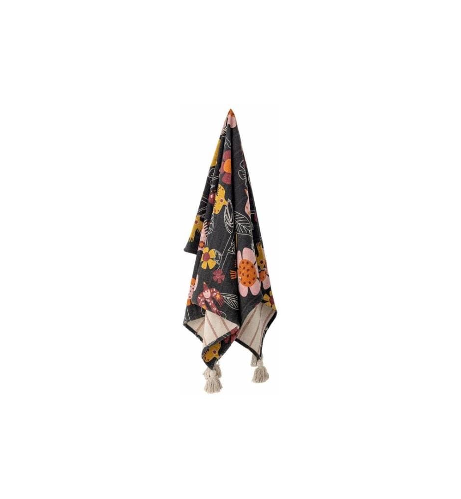 Bloomingville Tagesdecke Vivielle, 160 x 130 cm, Mehrfarbig