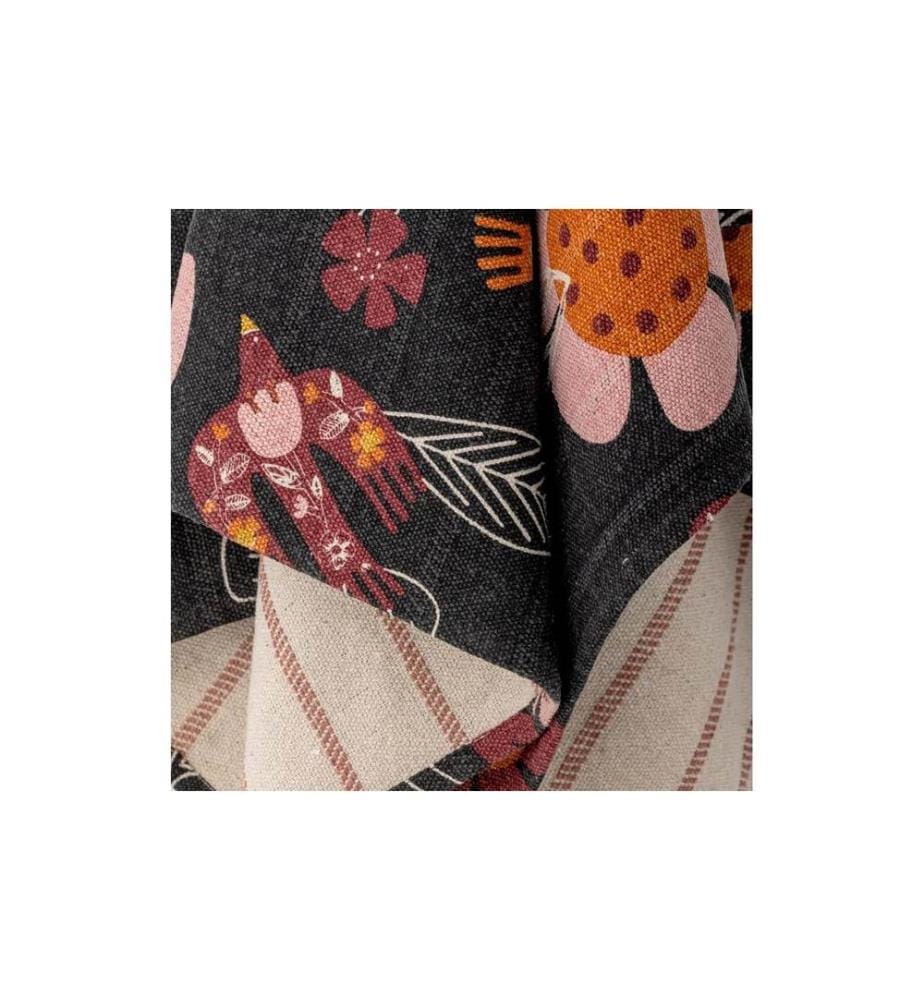 Bloomingville Tagesdecke Vivielle, 160 x 130 cm, Mehrfarbig