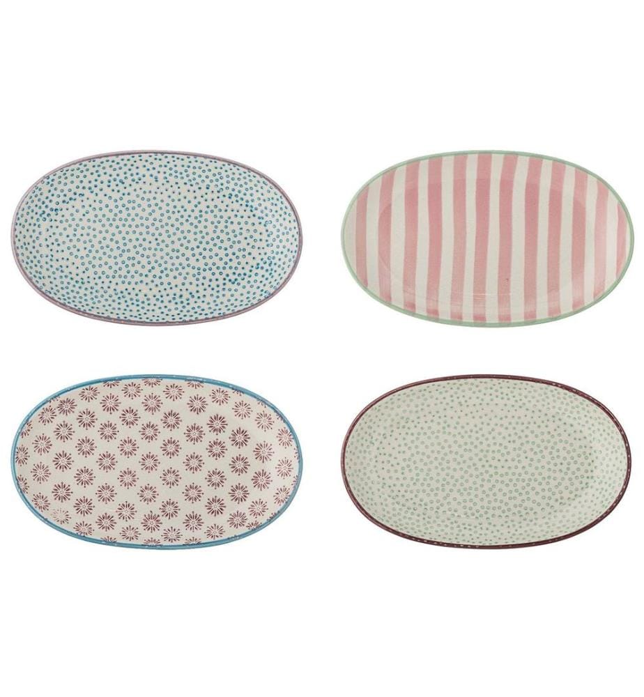 Bloomingville Servierplatte Patrizia, 21.5 x 13 cm, 1 Stück, assortiert