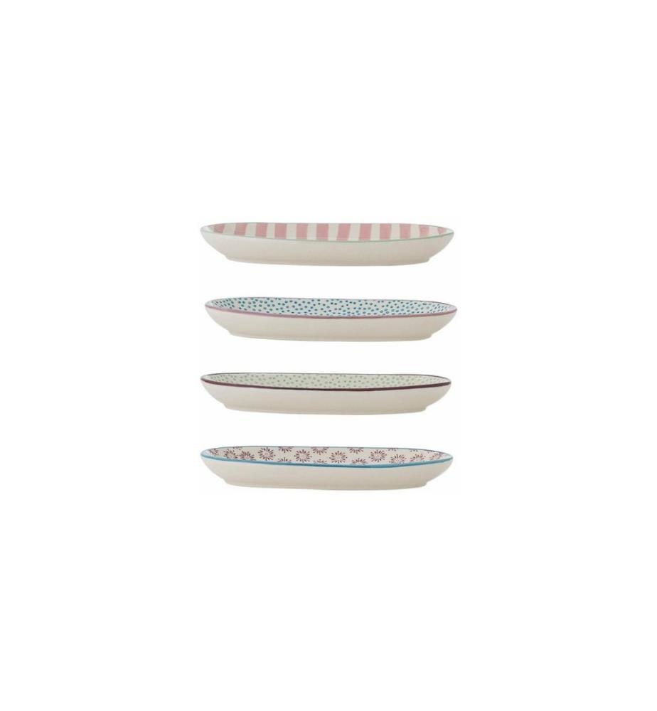 Bloomingville Servierplatte Patrizia, 21.5 x 13 cm, 1 Stück, assortiert