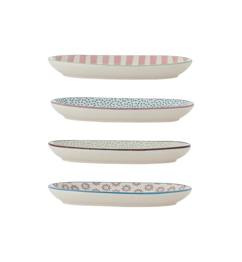 Bloomingville Servierplatte Patrizia, 21.5 x 13 cm, 1 Stück, assortiert