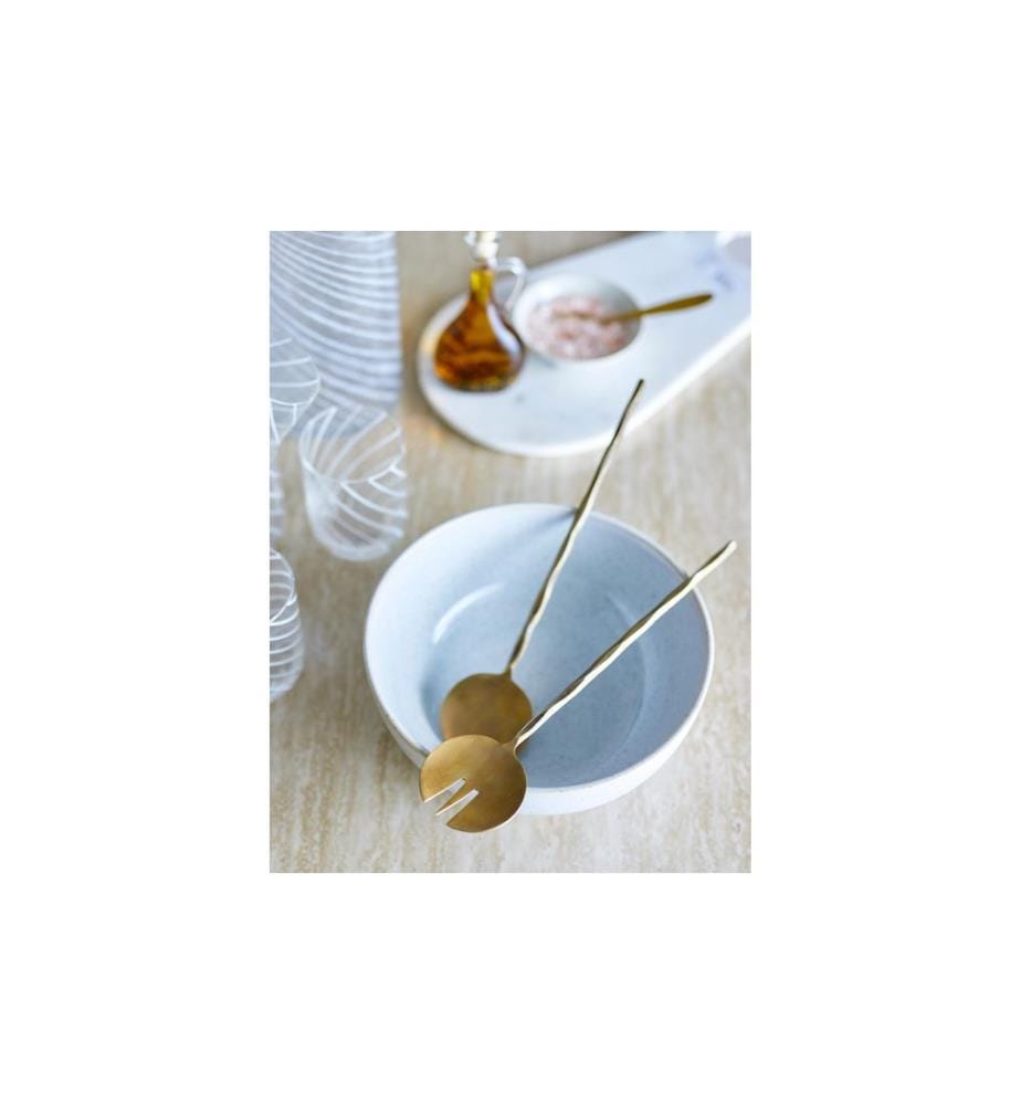 Bloomingville Salatbesteck Gaith 2-teilig, Messing