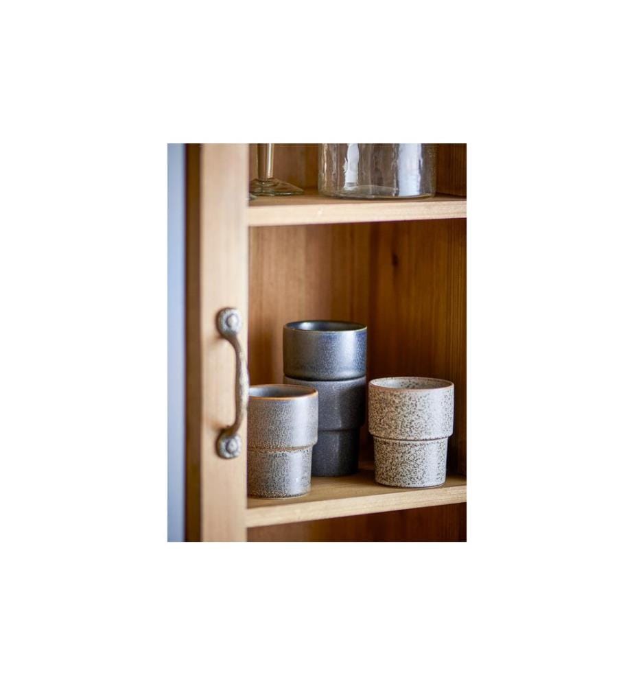 Bloomingville Tasse à thé Ewan 150 ml, 4 pièces, Marron