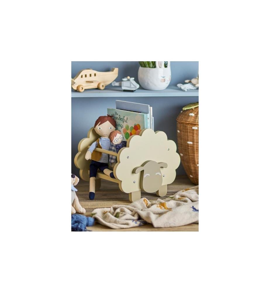 Bibliothèque Bloomingville Dolly Mouton Gris, MDF