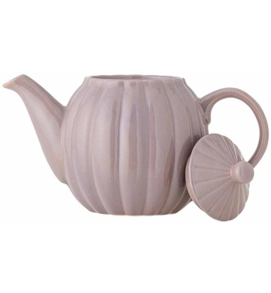 Bloomingville Théière Latina, 1 l, Grès, Rose