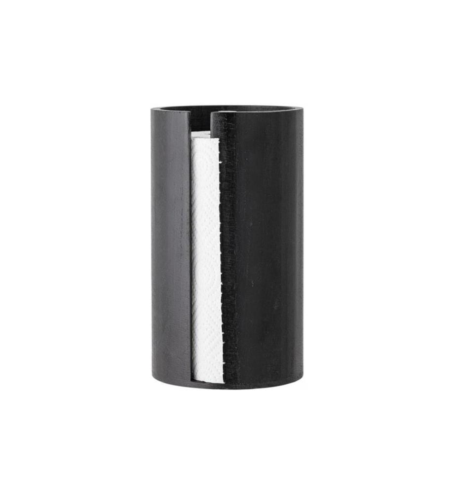 Bloomingville porte-rouleau de cuisine Celian noir