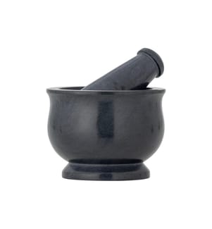 Bloomingville Mortier avec pilon Aprilla 10 cm, stéatite
