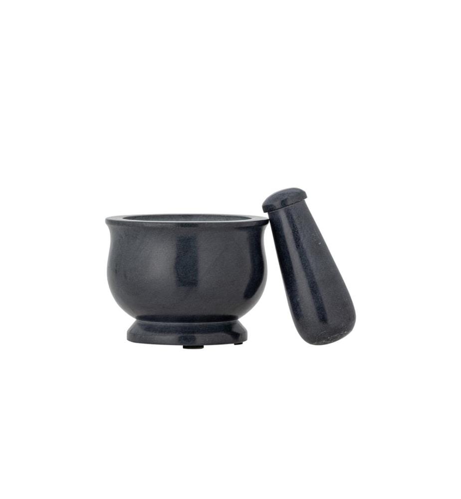 Bloomingville Mortier avec pilon Aprilla 10 cm, stéatite
