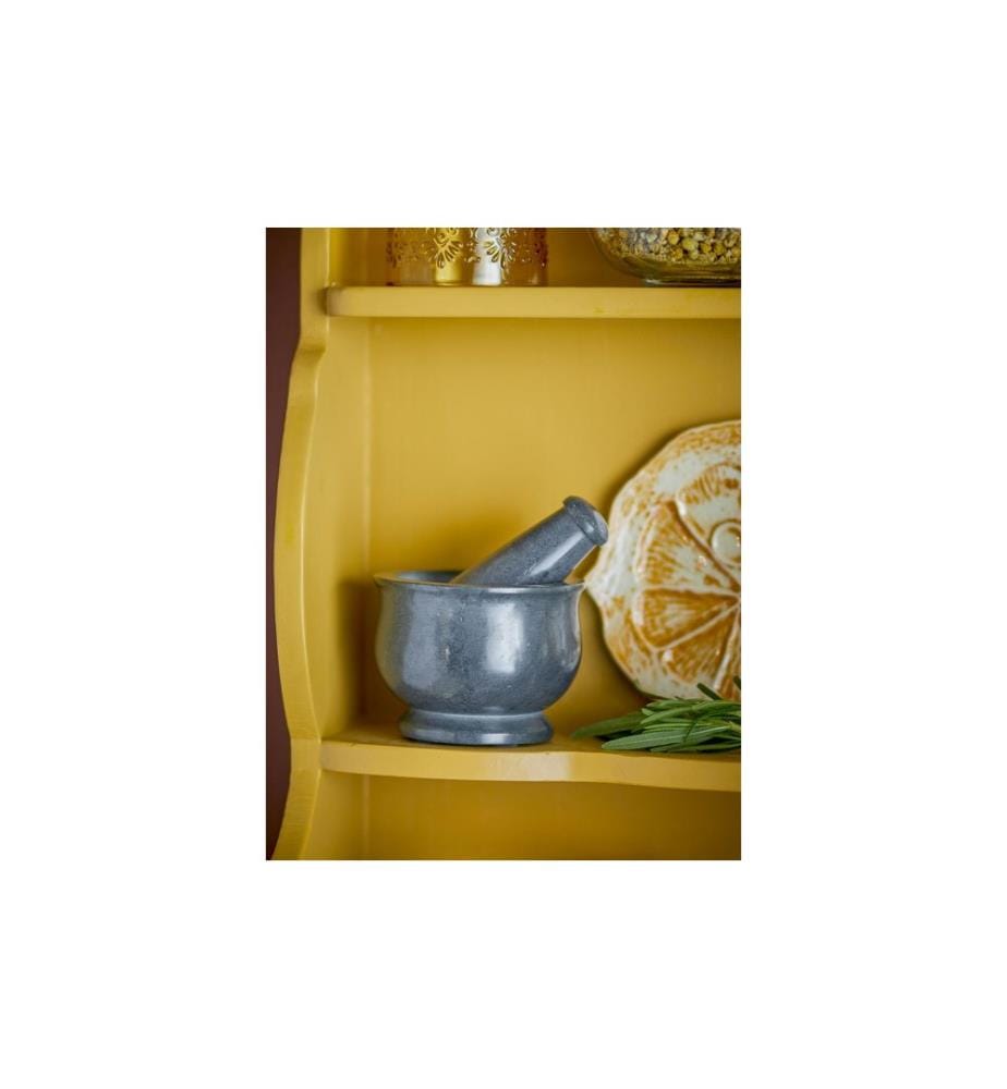 Bloomingville Mortier avec pilon Aprilla 10 cm, stéatite