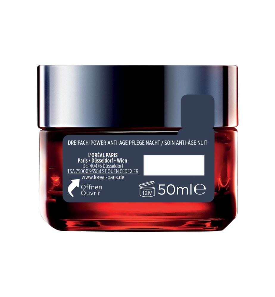 L'Oréal Paris Nachtcrème RevitaLift Laser X3 Anti-Age 50 ml