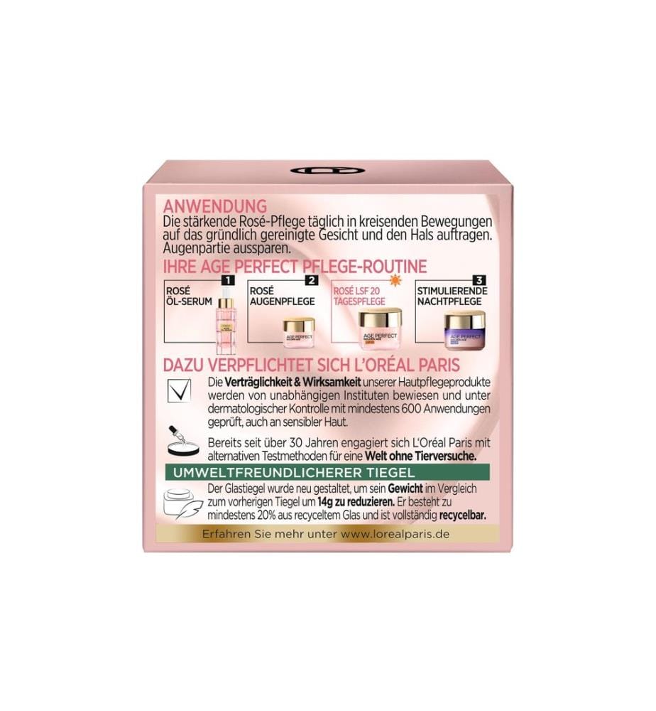 L'Oréal Paris Day Cream Age Perfect Golden Age Fortifying Rosé SPF 20 50 ml