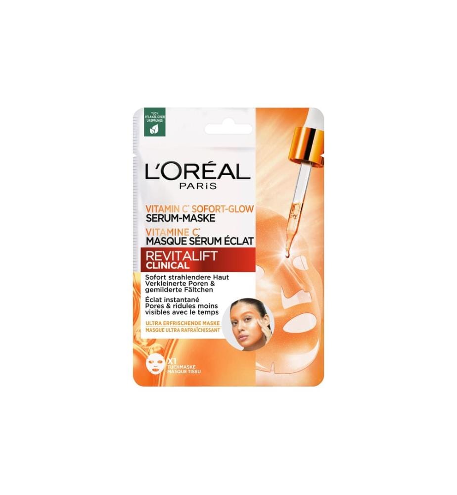 L'Oréal Paris Gesichtsmaske RevitaLift Clinical Vitamin C 1 Stück