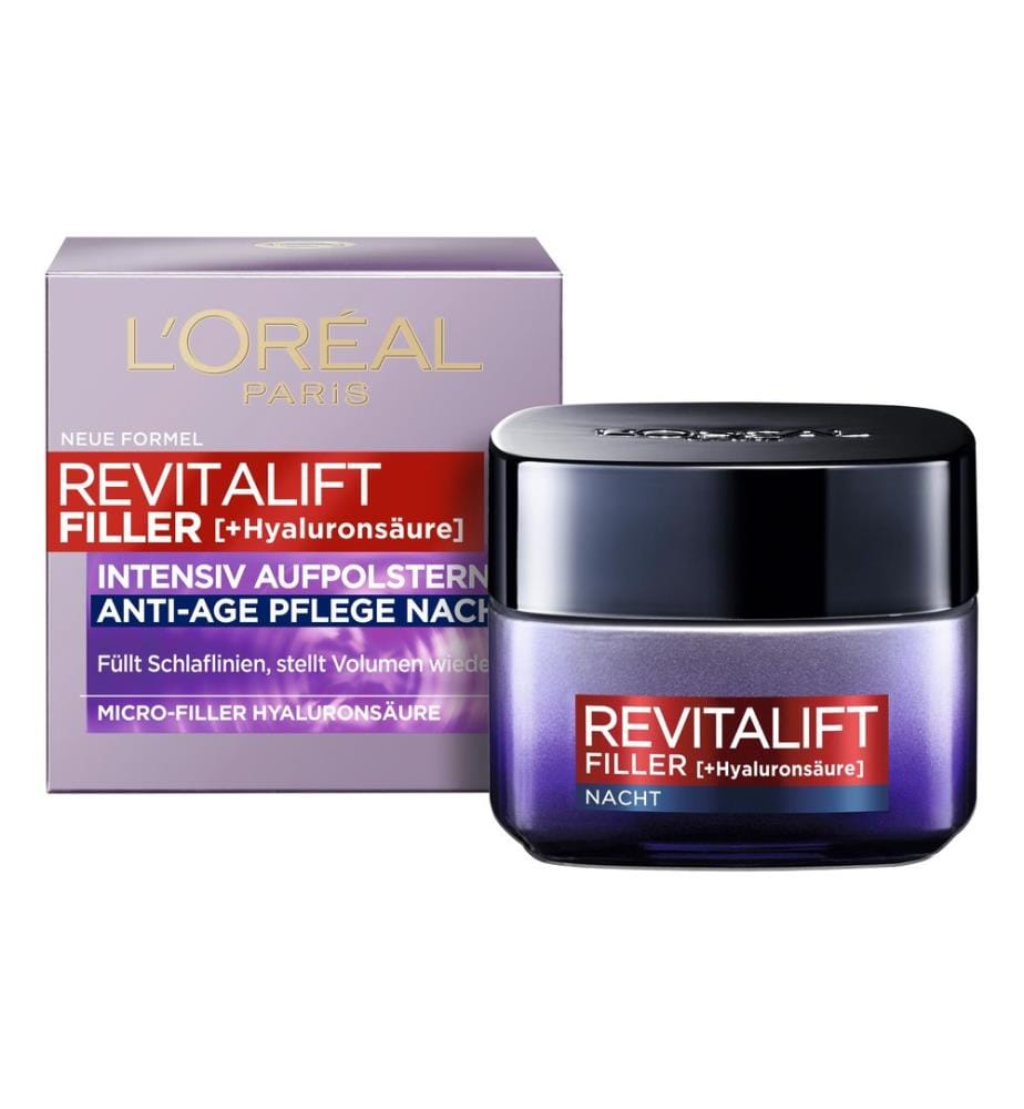 L'Oréal Paris Nachtcrème Revitalift Filler +Hyaluronsäure 50 ml