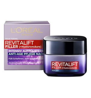 L'Oréal Paris Nachtcrème Revitalift Filler +Hyaluronsäure 50 ml