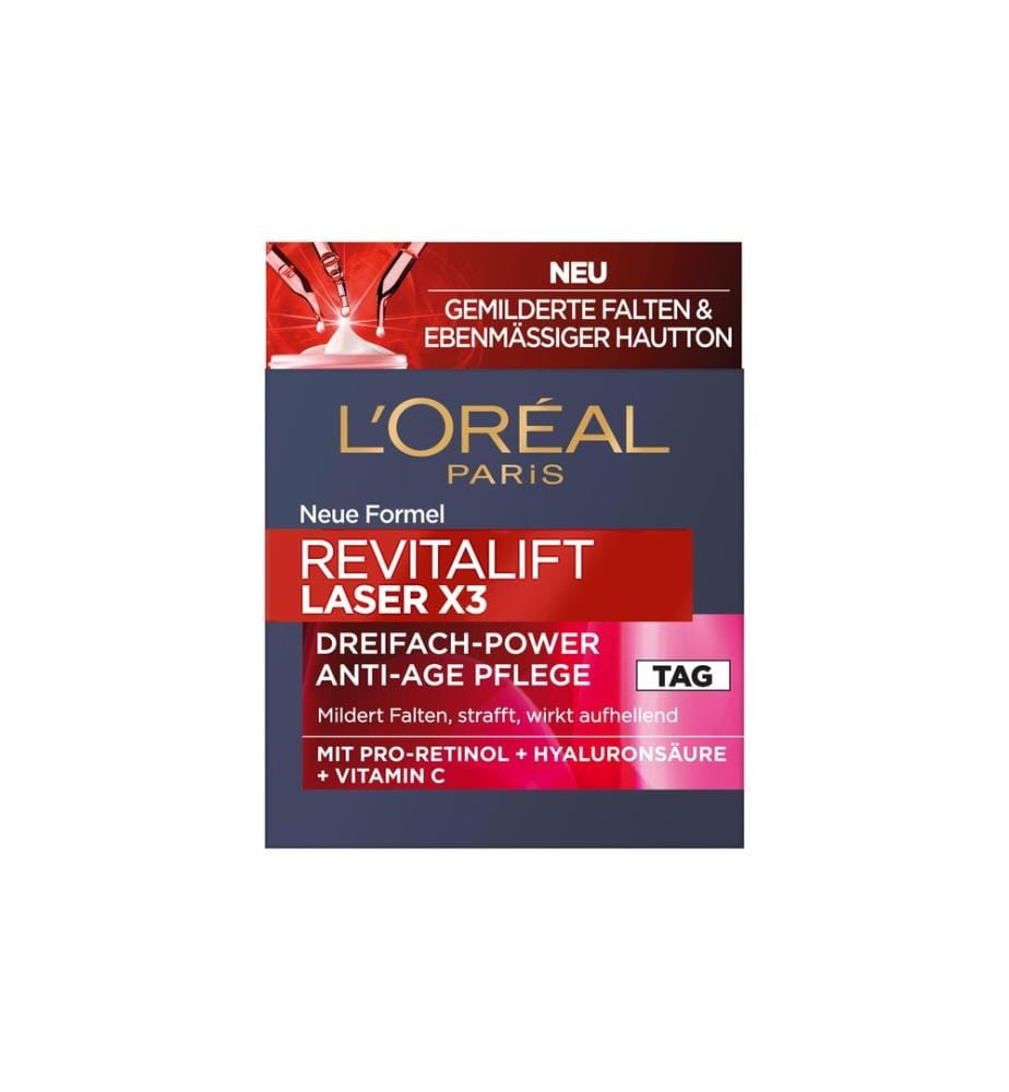L'Oréal Paris Day Cream RevitaLift Laser X3 Anti-Age 50 ml