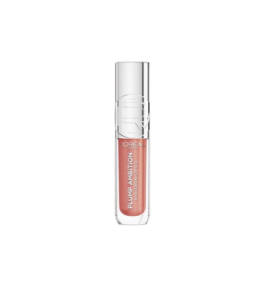 L'Oréal Paris Gloss à lèvres Plump Ambition Hyaluron 650 Nude Macaron