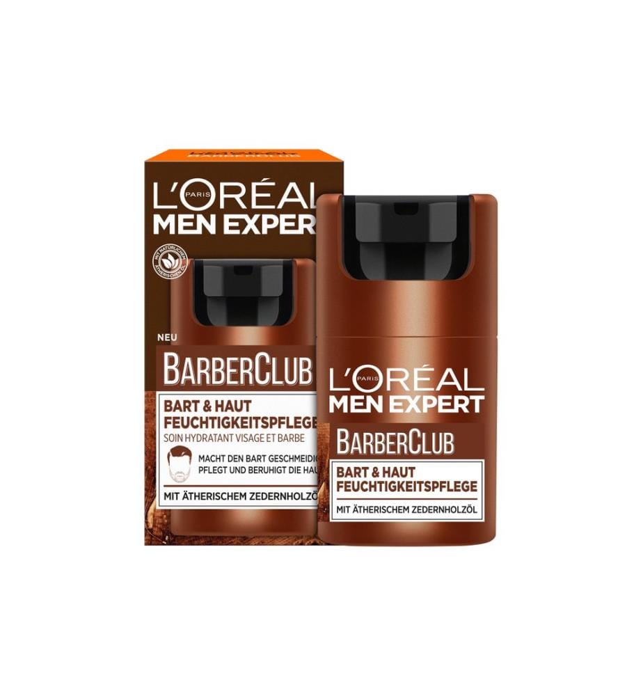 L'Oréal Men Expert BarberClub Bart und Haut Feuchtigkeitspflege 50 ml