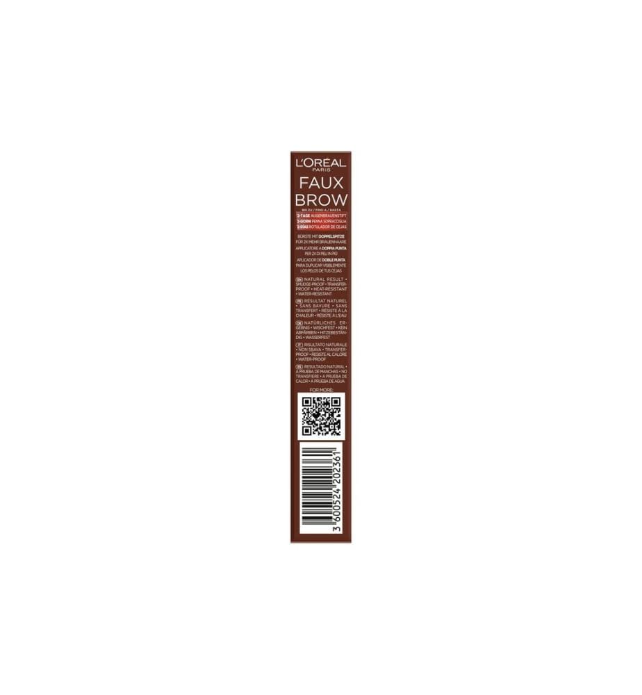 L'Oréal Paris Augenbrauenstift Infaillible Faux Brow Brunette