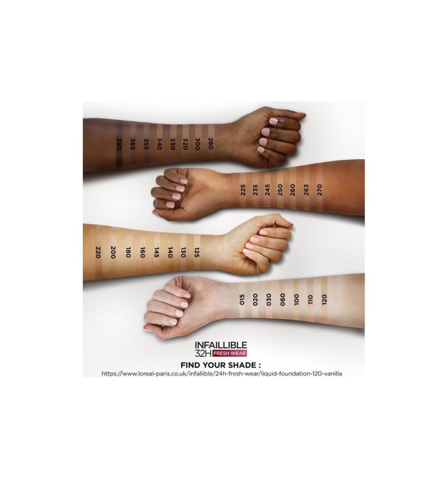 L'Oréal Paris Foundation Infaillible 32H 145 Rose beige
