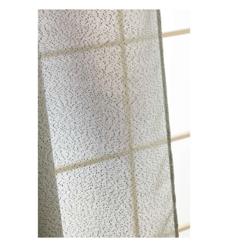Rideau Ajustable + 8 Anneaux Pince 140 x 270 cm - Kaki
