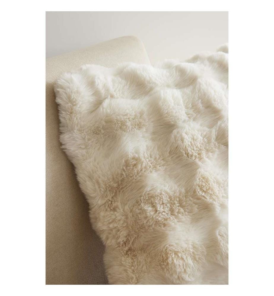 Cuscino rimovibile stampato 40 x 60 cm - Avorio