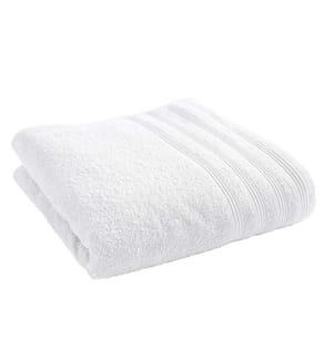 Drap de Douche Spa 100% Coton 70 x 140 cm Neige