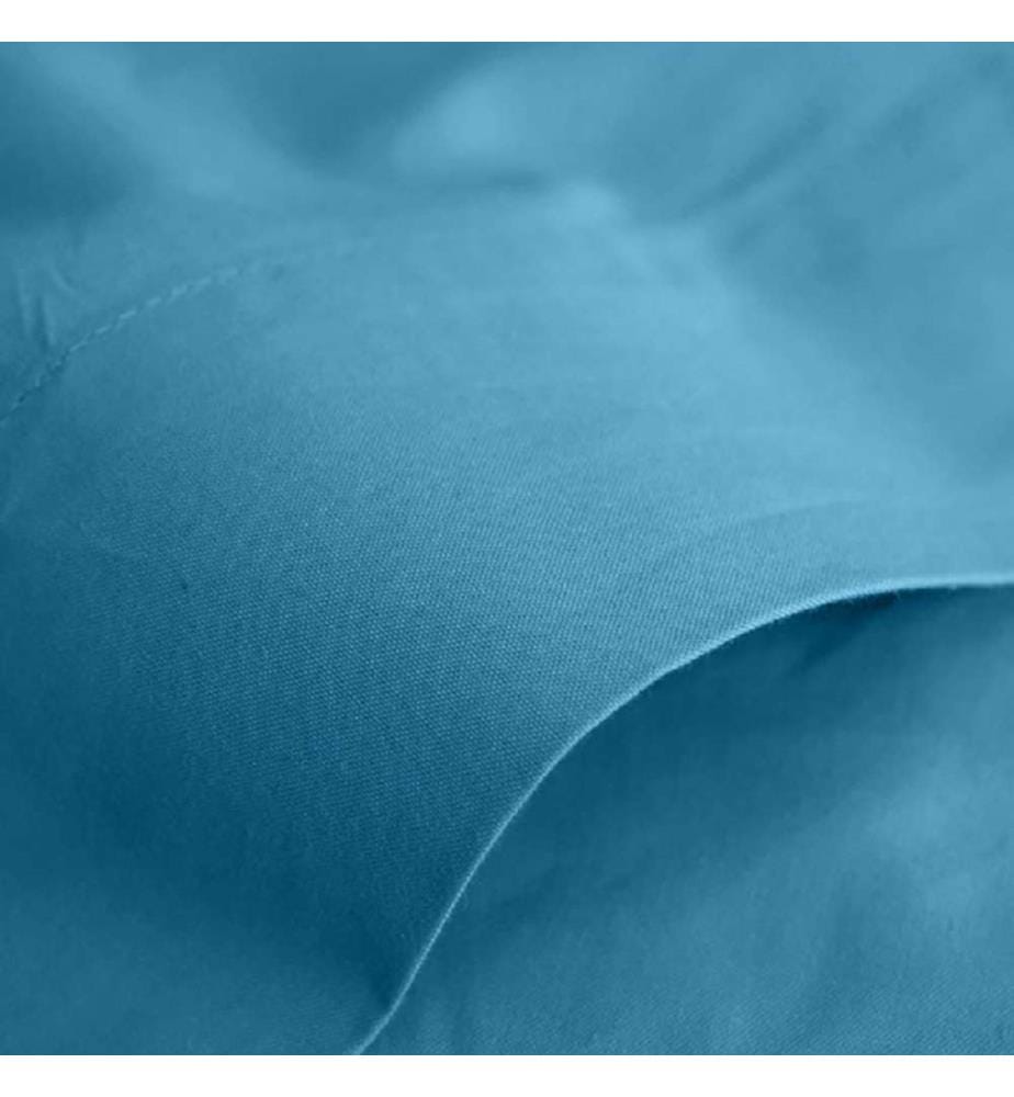 Drap Plat 180 x 290 cm - Cyan