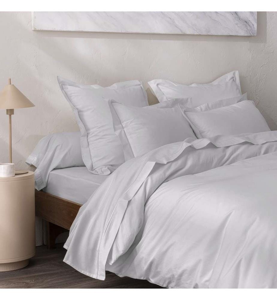 Drap Plat Percale 180 x 290 cm - Perle