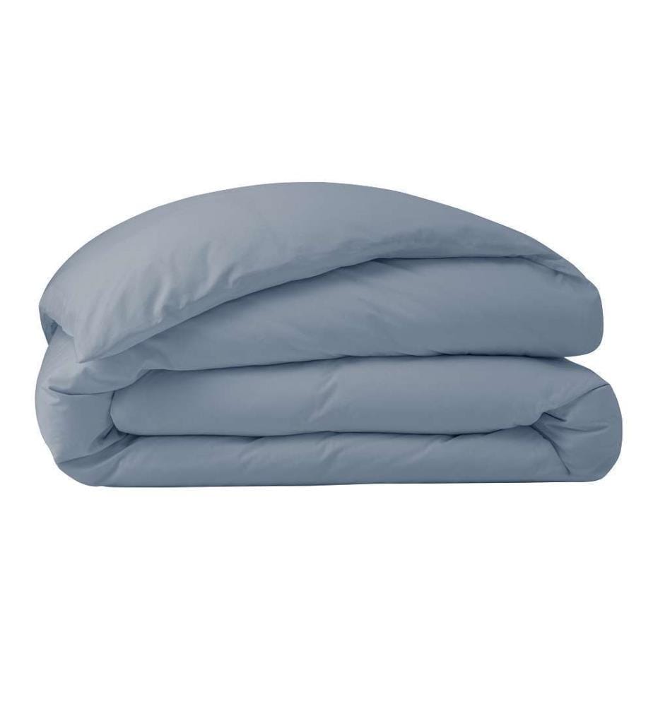 Housse de Couette Percale 140 x 200 cm - Bleu Jean