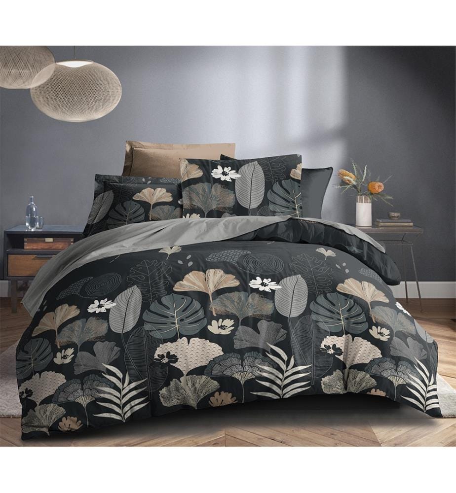 Parure de couette 3P "Louna" 240 x 220 cm Ginoline