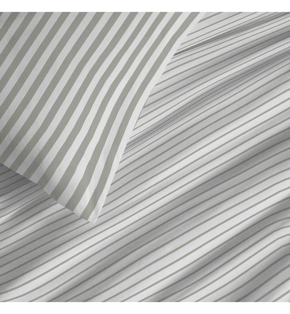Bettdeckenbezug 140 x 200 cm und Spannbettlaken 90 x 190 cm - Palermo Eukalyptus