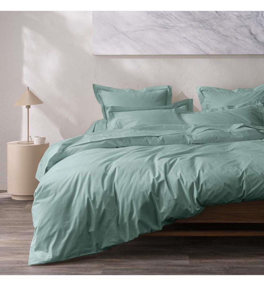 Federa in percalle 50 x 70 cm - Celadon