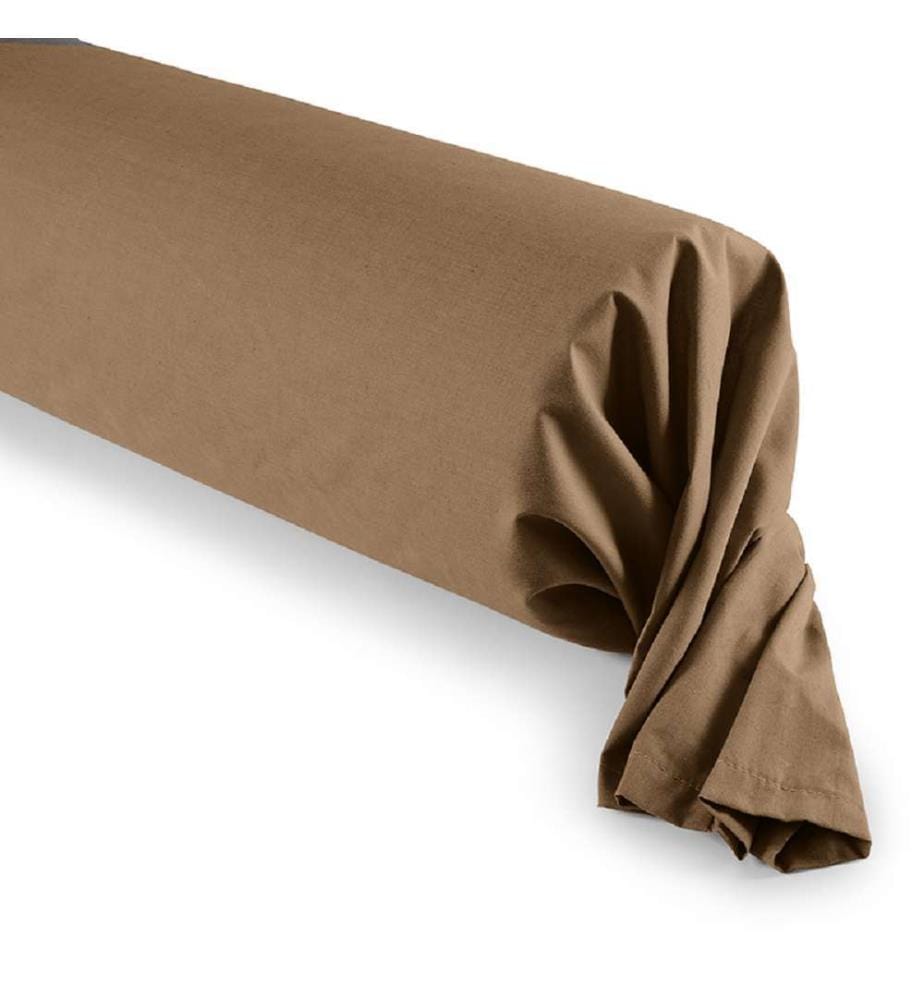 Custodia per bolster 45 x 185 cm - Taupe