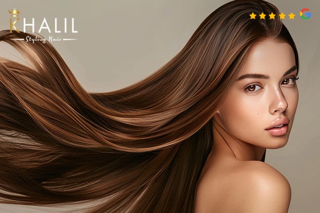 Keratinbehandlung für Damen