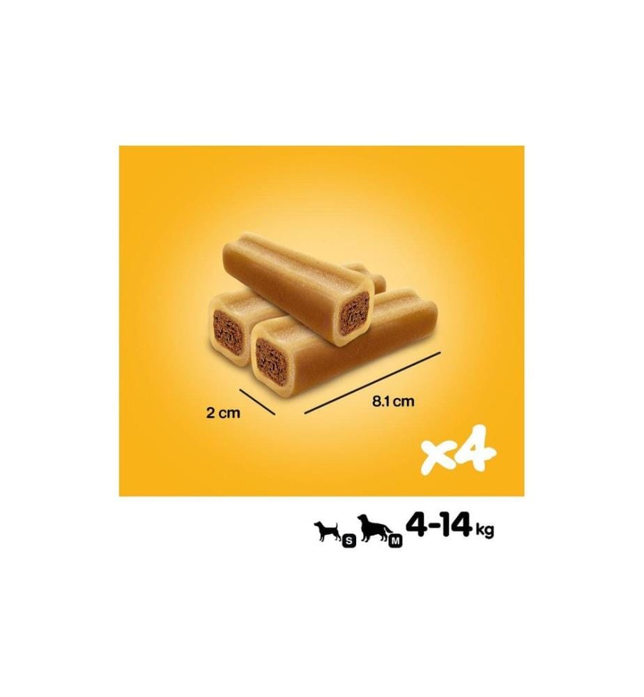 Pedigree Jumbone Mini mit Rind 4 x 40 g