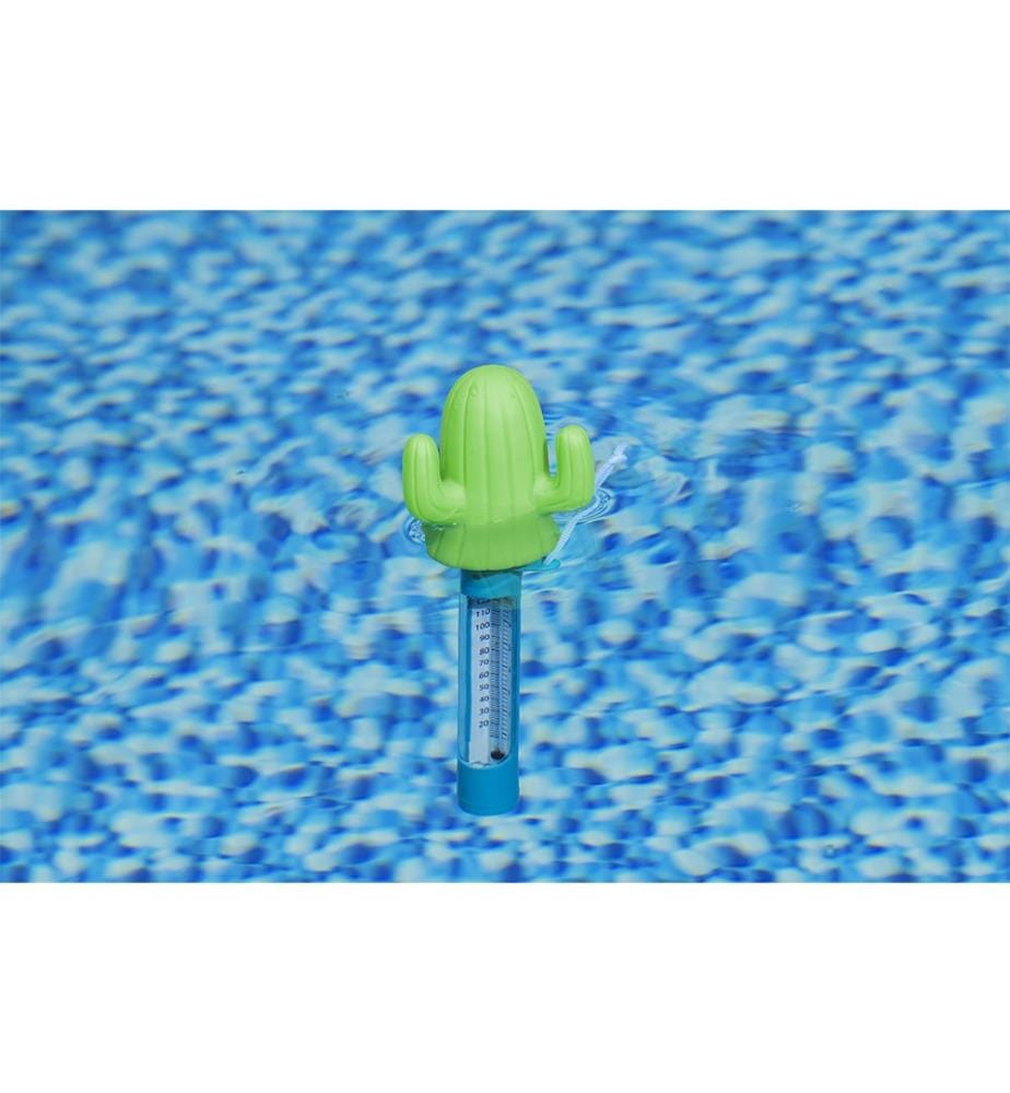Thermomètre Flottant Pour Piscine - Bleu Vert