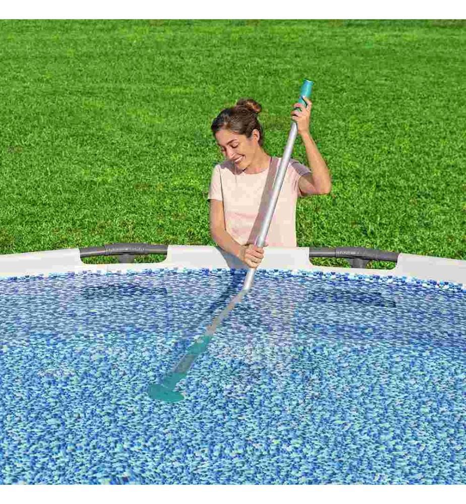 Aspirateur de piscine AquaSurge à batterie - Gris & Bleu