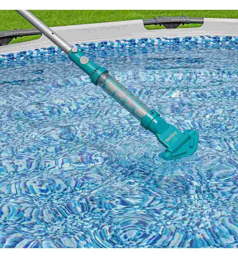 Aspirateur de piscine AquaSurge à batterie - Gris & Bleu