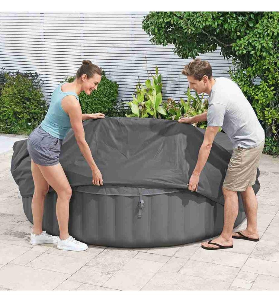 Housse de protection complète Thermo EnergySense Lay-Z-Spa 236x71 cm - Gris