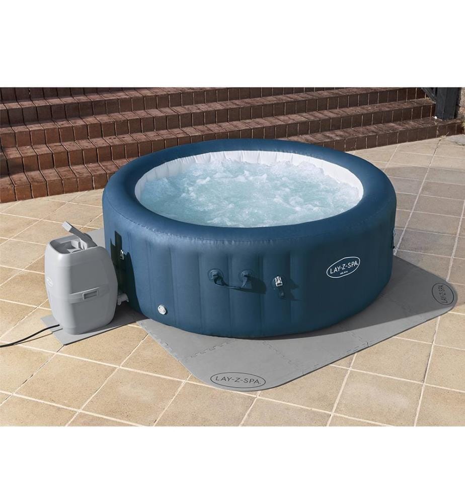 Bodenschutz für den Pool - Grau