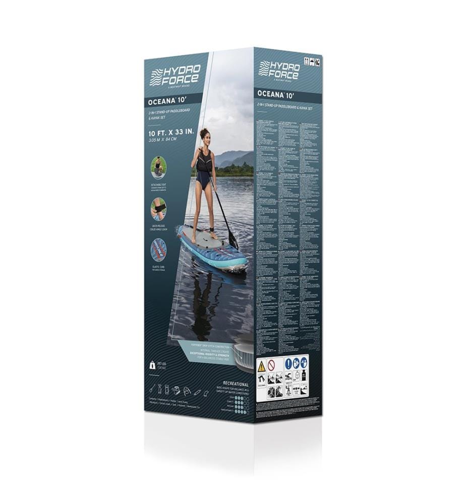Oceana 10' Sup Board - Blue Grey