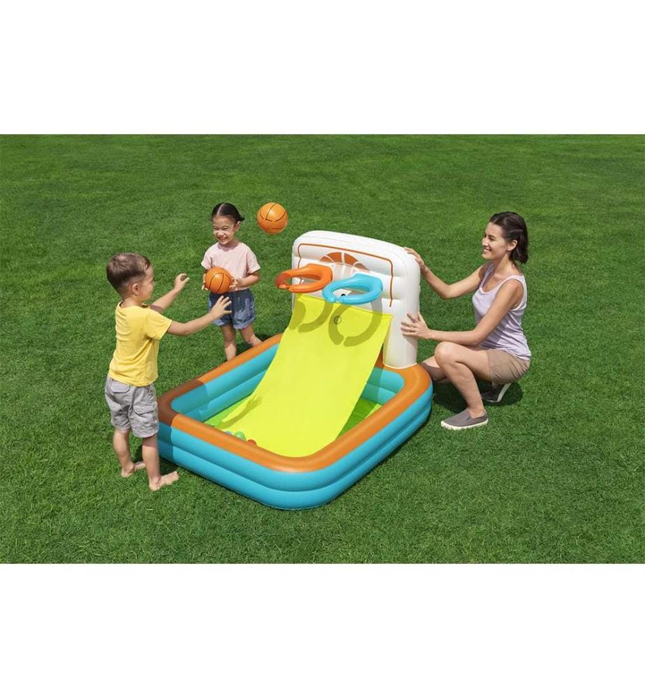 Aire De Jeu Kick 'N Swish - Bleu Orange