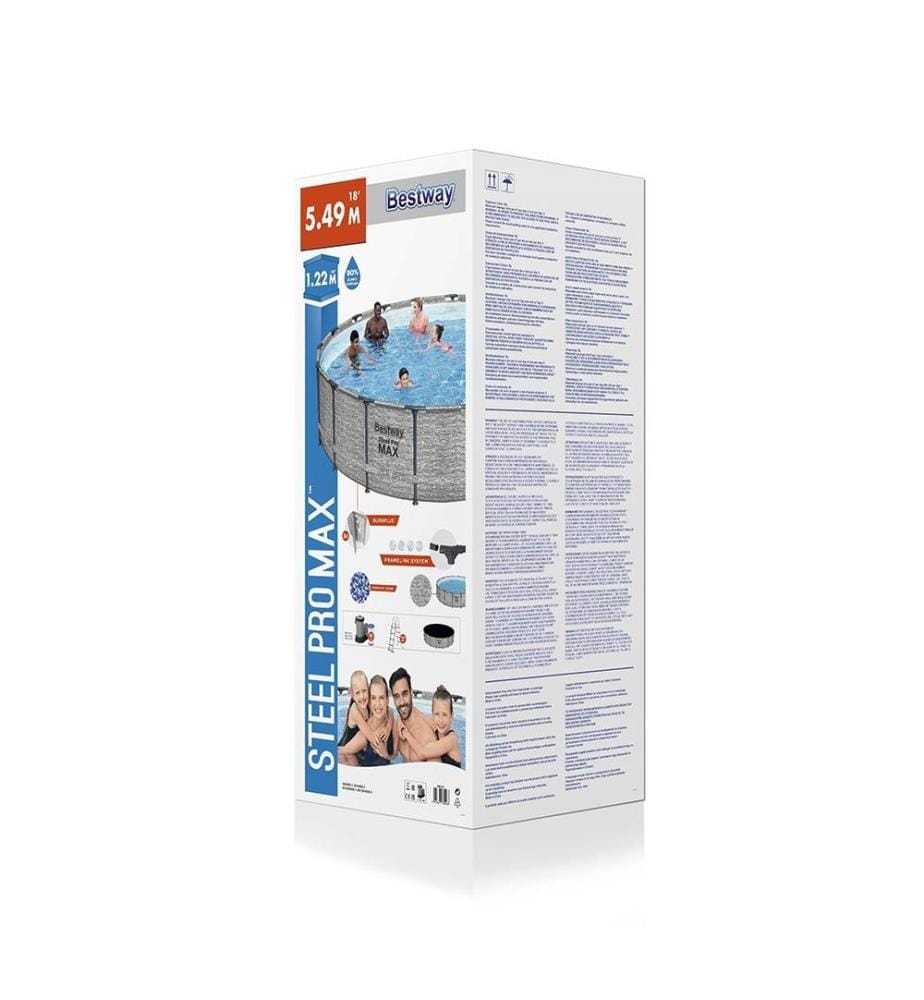 Piscine Steel Pro Max 549 x 122 cm
