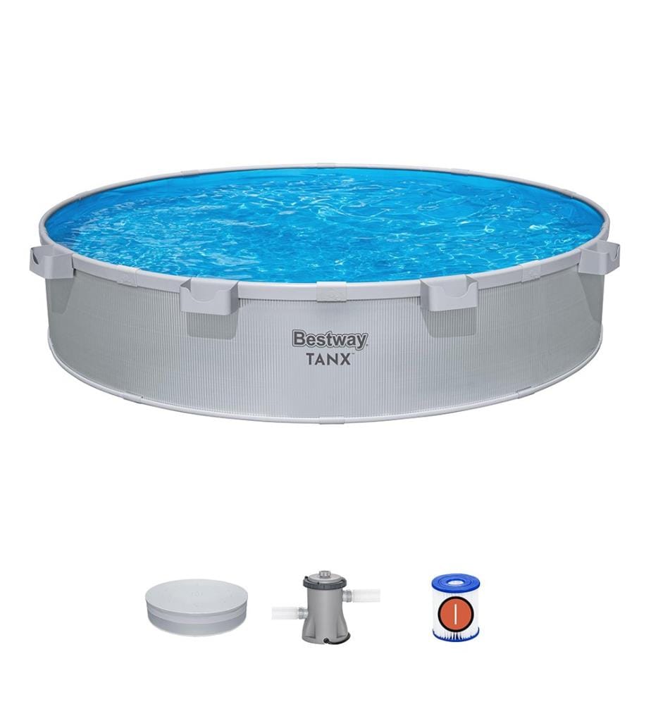 Piscine Ronde Tanx - Gris